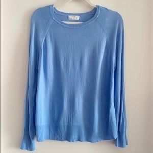 Zara Lightweight Sweater in Periwinkle Blue Size S